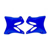 Rtech Blue Radiator Shrouds for 2002-2014 Yamaha YZ125 