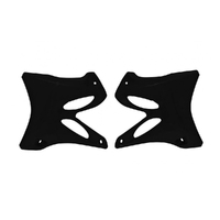 Rtech Black Radiator Shrouds for 2002-2014 Yamaha YZ125 