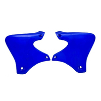 Rtech Blue Radiator Shrouds for 2000-2001 Yamaha WR400F 