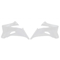 Rtech White Radiator Shrouds for 2006-2009 Yamaha YZ250F 