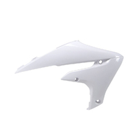 Rtech White Radiator Shrouds for 2020-2023 Yamaha WR250F 