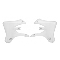 Rtech White Radiator Shrouds for 2005-2006 Yamaha WR250F 