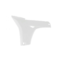 Rtech White Lower Radiator Shrouds for 2010-2013 Yamaha YZ450F 