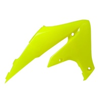 Rtech Neon Yellow Radiator Shrouds for 2020-2023 Yamaha YZ250FX 