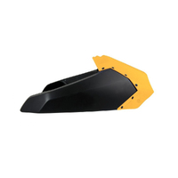 Rtech Yellow/Black Upper Radiator Shrouds for 2017-2018 Yamaha YZ250F 