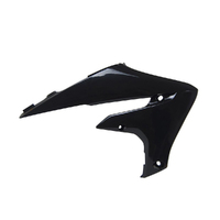 Rtech Yamaha YZ450FX 2019-2021 Black Radiator Shrouds