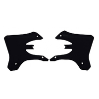Rtech Black Radiator Shrouds for 2003-2005 Yamaha YZ450F 