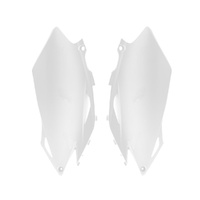 Rtech White Side Panels for 2009-2010 Honda CRF450R 