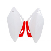 Rtech Red/White Side Panels for 2005-2006 Honda CRF450R 
