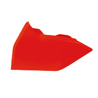 Rtech Neon Orange Left Airbox Side Panel for 2017-2018 KTM 250 EXC 