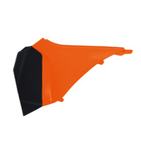 Rtech Orange/Black Left Airbox Side Panel for 2011-2012 KTM 450 SXF 