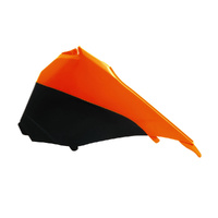 Rtech Orange/Black Left Airbox Side Panel for 2014 KTM 450 EXCF 