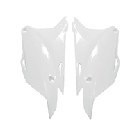 Rtech White Side Panels for 2014-2021 Kawasaki KX100 