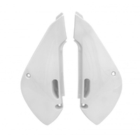 Rtech White Side Panels for 2002-2009 Kawasaki KLX110 