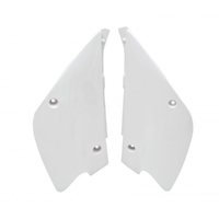 Rtech White Side Panels for 1998-2013 Kawasaki KX85 