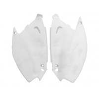 Rtech White Side Panels for 2003-2008 Kawasaki KX125 
