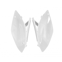 Rtech White Side Panels for 2009-2012 Kawasaki KX250F 