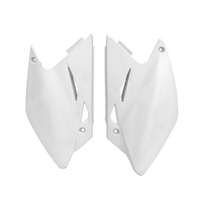 Rtech White Side Panels for 2006-2008 Kawasaki KX450F 