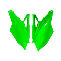 Rtech Neon Green Side Panels for 2017-2018 Kawasaki KX250F 