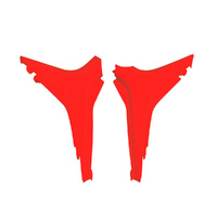 Rtech Red Airbox Side Panels for 2009-2012 Honda CRF450R 