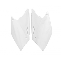 Rtech White Side Panels for 2004-2005 Kawasaki KX250F 