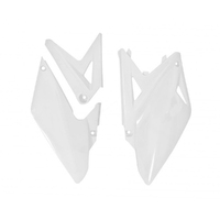 Rtech White Side Panels for 2010-2019 Suzuki RMX450 