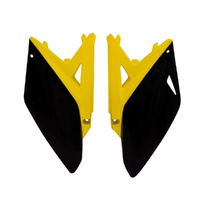 Rtech Black/Yellow Side Panels for 2010-2018 Suzuki RMZ250 