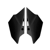 Rtech Restyle Black Side Panels for 2002-2014 Yamaha YZ250 