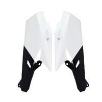 Rtech White/Black Side Panels for 2014-2017 Yamaha YZ450F 