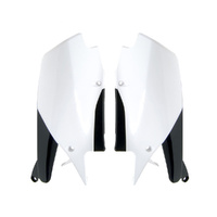 Rtech White/Black Side Panels for 2019-2023 Yamaha YZ450FX 