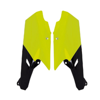 Rtech Neon Yellow/Black Side Panels for 2016-2019 Yamaha WR450F 