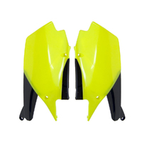 Rtech Neon Yellow/Black Side Panels for 2018-2022 Yamaha YZ450F 