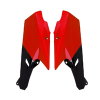 Rtech Black/Red Side Panels for 2016-2019 Yamaha WR450F 
