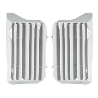 Rtech White Oversized Radiator Louvers for 2022-2024 Honda CRF250RX 