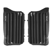 Rtech Black Oversized Radiator Louvers for 2021-2024 Honda CRF450R 