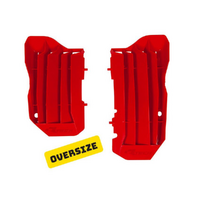 Rtech Red Oversized Radiator Louvers for 2017-2020 Honda CRF450RX 