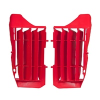 Rtech Red Oversized Radiator Louvers for 2020-2021 Honda CRF250RX 
