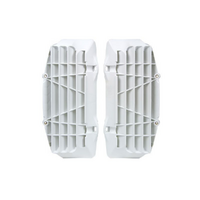 Rtech KTM White Oversized Radiator Louvres 500EXCF Six Days 2017-2019