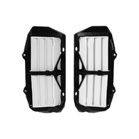 Rtech White Oversized Radiator Louvers for 2021-2024 KTM 125 XC 