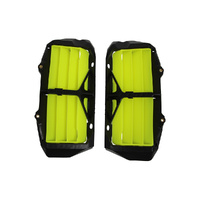 Rtech Neon Yellow Oversized Radiator Louvers for 2023-2024 KTM 150 XCW 