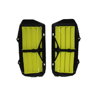Rtech Yellow Oversized Radiator Louvers for 2021-2024 GasGas EC250F 