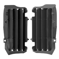 Rtech Black Oversized Radiator Louvers for 2024 Kawasaki KX450X 