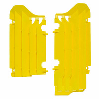 Rtech Yellow Oversized Radiator Louvers for 2019-2023 Suzuki RMZ250 