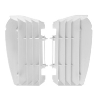 Rtech White Oversized Radiator Louvers for 2022-2024 Yamaha YZ125 