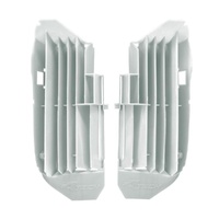 Rtech White Oversized Radiator Louvers for 2024 Yamaha YZ250F 