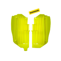 Rtech Neon Yellow Oversized Radiator Louvers for 2019-2021 Yamaha YZ450FX 