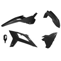 Rtech Black Plastic Kit for 2020-2022 Beta RR250 Racing 