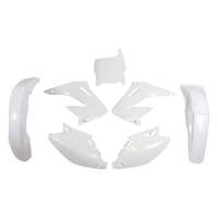 Rtech White Plastic Kit for 2004-2007 Honda CR250R 