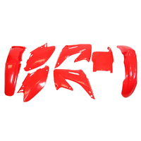 Rtech Red Plastic Kit for 2004-2007 Honda CR250R 