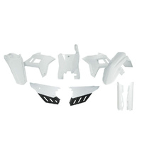 Rtech White Plastic Revolution Kit for 2021-2024 Honda CRF450RWE 